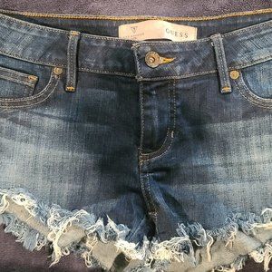 Guess Cut Off Jean Shorts